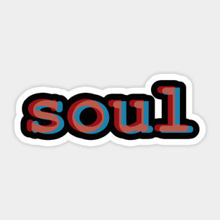 soul 3D Sticker